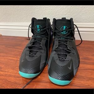 Nike Lil Penny Posite Black Hyper Jade 2014